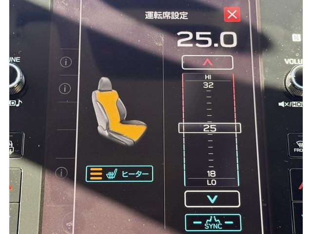 レヴォーグ ＧＴ－Ｈ　ＥＸ　禁煙車　純正１１．６インチナビ　フルセグ　フロント・サイド・バックカメラ　スマートリアビューミラー　アイサイトＸ　パワーシート　アダプティブクルーズコントロール　電動リアゲート　シートヒーター　ＥＴＣ（62枚目）