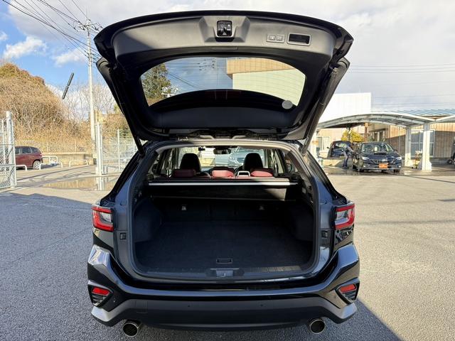 レヴォーグ STIスポーツ EX 禁煙車 赤革シート 純正11.6型ナビ アラウンドビューモニター フルセグ パワーバックドア アイサイトX 運転支援 メモリ機能付パワーシート シートヒーター パドルシフト ビルトインETC(33枚目)