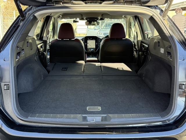 レヴォーグ STIスポーツ EX 禁煙車 赤革シート 純正11.6型ナビ アラウンドビューモニター フルセグ パワーバックドア アイサイトX 運転支援 メモリ機能付パワーシート シートヒーター パドルシフト ビルトインETC(35枚目)