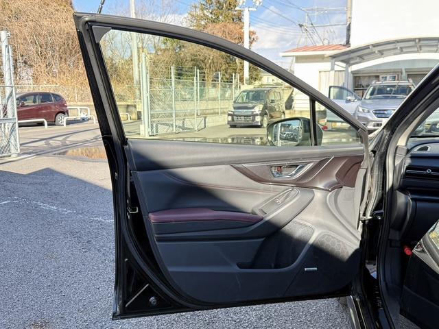 レヴォーグ STIスポーツ EX 禁煙車 赤革シート 純正11.6型ナビ アラウンドビューモニター フルセグ パワーバックドア アイサイトX 運転支援 メモリ機能付パワーシート シートヒーター パドルシフト ビルトインETC(36枚目)