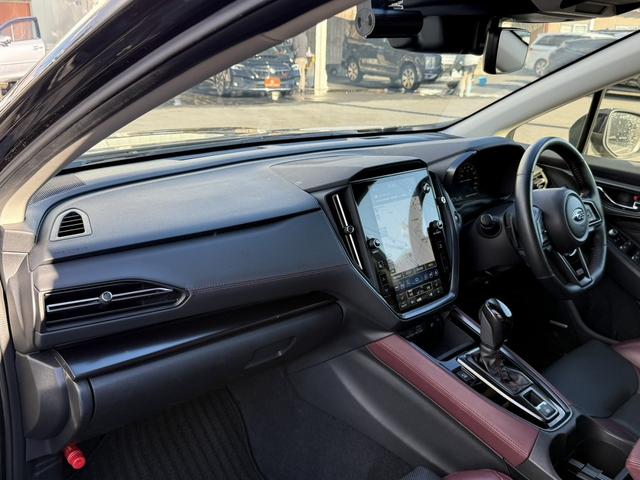 レヴォーグ STIスポーツ EX 禁煙車 赤革シート 純正11.6型ナビ アラウンドビューモニター フルセグ パワーバックドア アイサイトX 運転支援 メモリ機能付パワーシート シートヒーター パドルシフト ビルトインETC(41枚目)