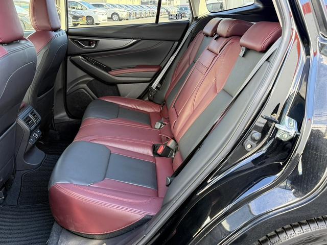 レヴォーグ STIスポーツ EX 禁煙車 赤革シート 純正11.6型ナビ アラウンドビューモニター フルセグ パワーバックドア アイサイトX 運転支援 メモリ機能付パワーシート シートヒーター パドルシフト ビルトインETC(43枚目)