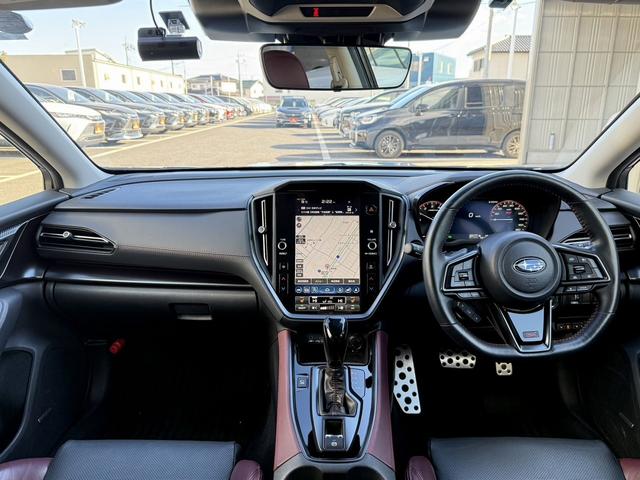 レヴォーグ STIスポーツ EX 禁煙車 赤革シート 純正11.6型ナビ アラウンドビューモニター フルセグ パワーバックドア アイサイトX 運転支援 メモリ機能付パワーシート シートヒーター パドルシフト ビルトインETC(45枚目)