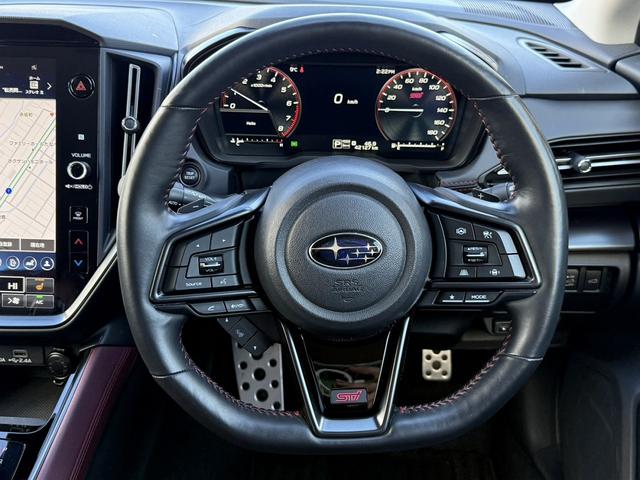 レヴォーグ STIスポーツ EX 禁煙車 赤革シート 純正11.6型ナビ アラウンドビューモニター フルセグ パワーバックドア アイサイトX 運転支援 メモリ機能付パワーシート シートヒーター パドルシフト ビルトインETC(46枚目)