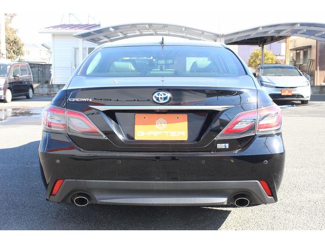 クラウンハイブリッド Ｇ　禁煙車　白革シート　純正１２．３インチナビ　フルセグ　衝突軽減ブレーキ　アラウンドビューモニター　デジタルインナーミラー　３眼ＬＥＤヘッド　ビルドインＥＴＣ２．０　シートエアコン　シートヒーター（11枚目）