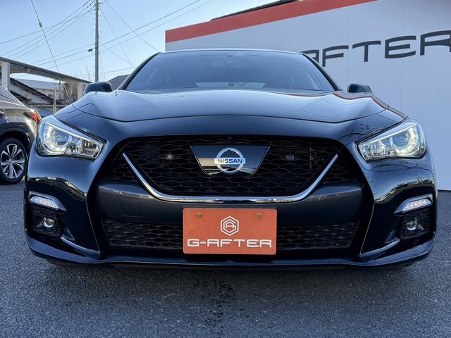 スカイライン ４００Ｒ　禁煙車　純正８インチナビ　アラウンドビューカメラ　フルセグ　ＢＯＳＥサウンド　衝突軽減ブレーキ　黒革シート　シートヒーター　パワーシート　ブラインドスポットモニター　レーンキープ　Ｂｌｕｅｔｏｏｔｈ（8枚目）