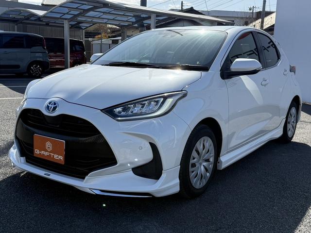 ヤリス ハイブリッドＺ　禁煙車　モデリスタエアロ　純正８インチディスプレイ　バックカメラ　フルセグ　衝突軽減ブレーキ　運転支援システム　オートマチックハイビーム　純正ビルトインＥＴＣ２．０　レーダークルーズ　シートヒーター（24枚目）