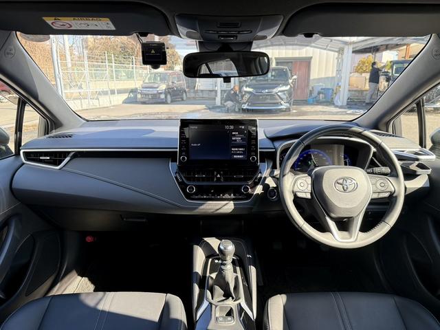 カローラスポーツ G R3登録 禁煙車 1オーナー 6MT 純正9型ディスプレイオーディオ フルセグ バックカメラ ハーフレザー 衝突軽減ブレーキ アダプティブクルーズコントロール レーンキープ ビルドインETC2.0(19枚目)