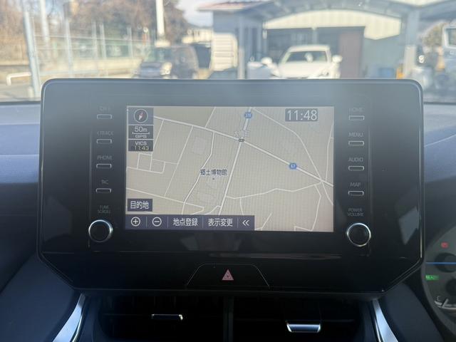 ハリアーハイブリッド Ｇ　禁煙車　モデリスタフルエアロ　純正８インチナビ　バックカメラ　ブラインドスポットモニター　衝突軽減ブレーキ　運転支援システム　電動リアゲート　パワーシート　ハーフレザー　ビルドインＥＴＣ　ＬＥＤ（4枚目）