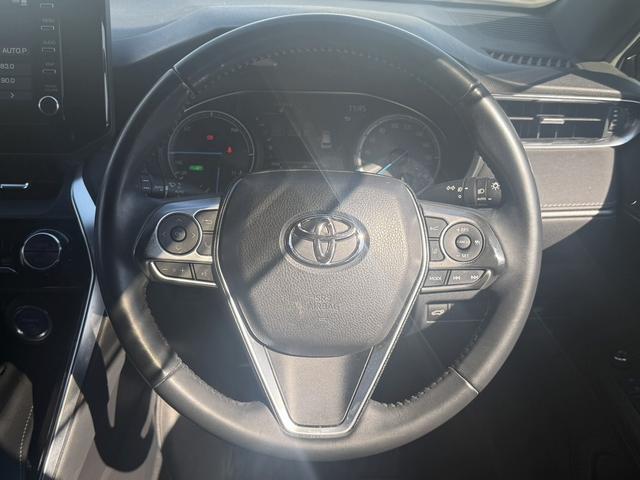 ハリアーハイブリッド Ｇ　禁煙車　モデリスタフルエアロ　純正８インチナビ　バックカメラ　ブラインドスポットモニター　衝突軽減ブレーキ　運転支援システム　電動リアゲート　パワーシート　ハーフレザー　ビルドインＥＴＣ　ＬＥＤ（19枚目）