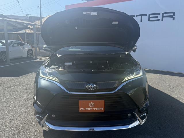 ハリアーハイブリッド Ｇ　禁煙車　モデリスタフルエアロ　純正８インチナビ　バックカメラ　ブラインドスポットモニター　衝突軽減ブレーキ　運転支援システム　電動リアゲート　パワーシート　ハーフレザー　ビルドインＥＴＣ　ＬＥＤ（74枚目）