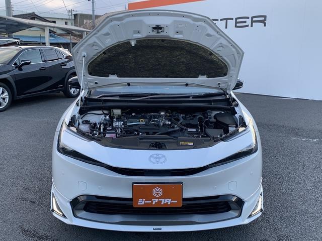 プリウス Ｚ　禁煙車　ワンオーナー　モデリスタエアロ　純正１２．３インチディスプレイ　ベンチレーション付メモリーパワーシート　パワーテールゲート　衝突軽減ブレーキ　自動駐車システム　運転支援システム　ＥＴＣ２．０（77枚目）