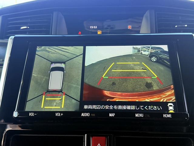 ルーミー カスタムＧ　禁煙車　純正９インチディスプレイ　アラウンドビューモニター　フルセグ　両側電動スライドドア　衝突軽減ブレーキ　ＥＴＣ　アイドリングストップ　クリアランスソナー　純正１４インチアルミホイール　ＬＥＤ（3枚目）