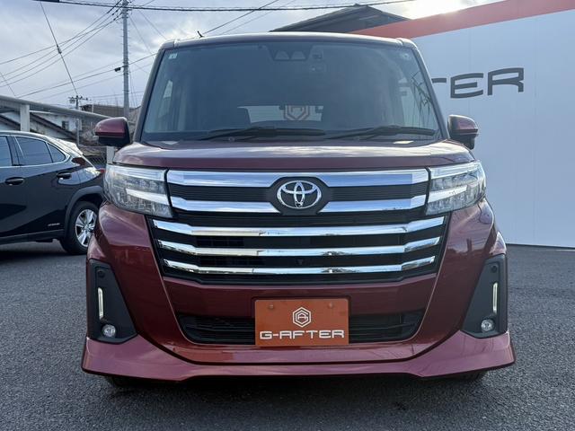 ルーミー カスタムＧ　禁煙車　純正９インチディスプレイ　アラウンドビューモニター　フルセグ　両側電動スライドドア　衝突軽減ブレーキ　ＥＴＣ　アイドリングストップ　クリアランスソナー　純正１４インチアルミホイール　ＬＥＤ（8枚目）