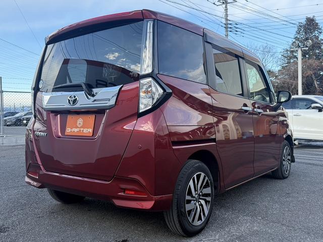 ルーミー カスタムＧ　禁煙車　純正９インチディスプレイ　アラウンドビューモニター　フルセグ　両側電動スライドドア　衝突軽減ブレーキ　ＥＴＣ　アイドリングストップ　クリアランスソナー　純正１４インチアルミホイール　ＬＥＤ（22枚目）