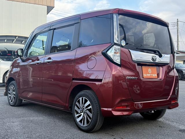 ルーミー カスタムＧ　禁煙車　純正９インチディスプレイ　アラウンドビューモニター　フルセグ　両側電動スライドドア　衝突軽減ブレーキ　ＥＴＣ　アイドリングストップ　クリアランスソナー　純正１４インチアルミホイール　ＬＥＤ（23枚目）