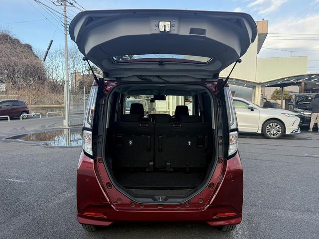 ルーミー カスタムＧ　禁煙車　純正９インチディスプレイ　アラウンドビューモニター　フルセグ　両側電動スライドドア　衝突軽減ブレーキ　ＥＴＣ　アイドリングストップ　クリアランスソナー　純正１４インチアルミホイール　ＬＥＤ（40枚目）