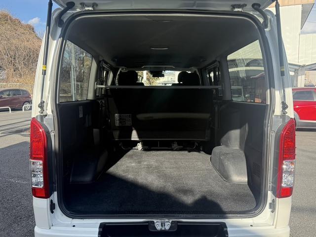 ハイエースバン 　スーパーＧＬ　禁煙車　ワンオーナー　モデリスタエアロ　純正ナビ　３６０度カメラ　コーナーセンサー　衝突軽減ブレーキ　運転支援システム　ビルトインＥＴＣ　オートエアコン　スマートキーエントリー（36枚目）
