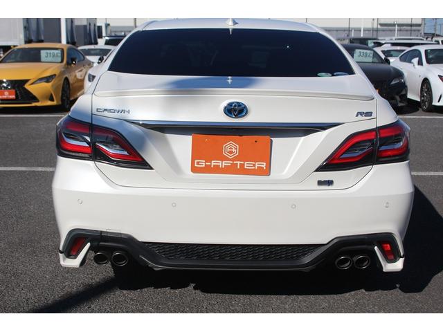 クラウンハイブリッド ＲＳアドバンス　禁煙車　サンルーフ　純正８型ナビ　フルセグＴＶ　黒革シート　シートヒーター　全周囲カメラ　レーダークルーズコントロール　ブラインドスポットモニター　ＥＴＣ２．０　ベンチレーション　クリアランスソナー（14枚目）