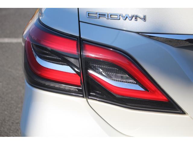 クラウンハイブリッド ＲＳアドバンス　禁煙車　サンルーフ　純正８型ナビ　フルセグＴＶ　黒革シート　シートヒーター　全周囲カメラ　レーダークルーズコントロール　ブラインドスポットモニター　ＥＴＣ２．０　ベンチレーション　クリアランスソナー（29枚目）