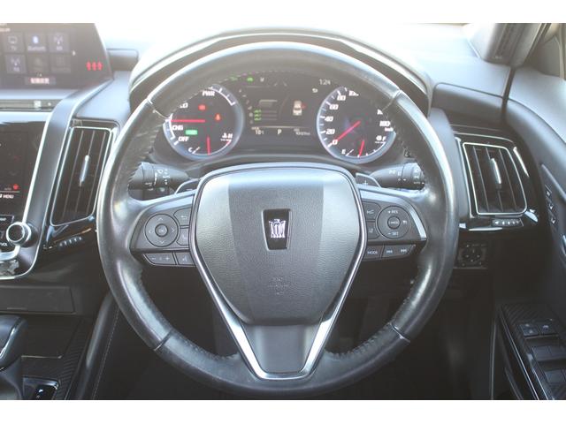 クラウンハイブリッド ＲＳアドバンス　禁煙車　サンルーフ　純正８型ナビ　フルセグＴＶ　黒革シート　シートヒーター　全周囲カメラ　レーダークルーズコントロール　ブラインドスポットモニター　ＥＴＣ２．０　ベンチレーション　クリアランスソナー（48枚目）