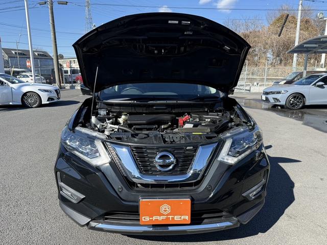 エクストレイル ２０Ｘ　禁煙車　フリップダウンモニター　純正ナビ　アラウンドビューモニター　フルセグ　デジタルインナーミラー　パワーバックドア　コーナーセンサー　衝突軽減ブレーキ　アイドリングストップ　ＥＴＣ（71枚目）