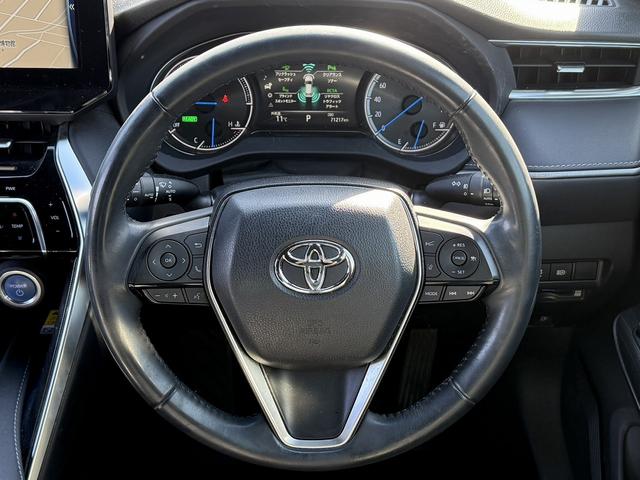 ハリアーハイブリッド Ｚ　禁煙車　ＪＢＬサウンド　純正１２．３インチナビ　アラウンドビューモニター　フルセグ　衝突軽減ブレーキ　電動リアゲート　リアトラフィックアラート　ビルドインＥＴＣ２．０　ブラインドスポットモニター（18枚目）