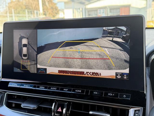 クラウンハイブリッド Ｇ　温熱機能付黒革シート　純正１２．３型ナビ　フルセグＴＶ　全周囲カメラ　メモリ機能付きパワーシート　デジタルインナーミラー　レーダークルーズコントロール　シートベンチレーション　クリアランスソナー（4枚目）
