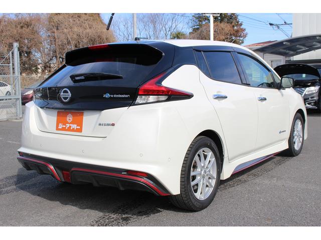 リーフ ニスモ　純正ナビ　フルセグ　３６０度カメラ　衝突軽減ブレーキ　プロパイロット　ＬＥＤヘッドライト　シートヒーター　ブラインドスポットモニター　社外アルミホイール　スマートキー　ＥＴＣ（11枚目）