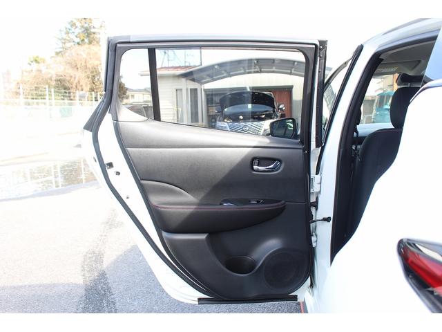 リーフ ニスモ　純正ナビ　フルセグ　３６０度カメラ　衝突軽減ブレーキ　プロパイロット　ＬＥＤヘッドライト　シートヒーター　ブラインドスポットモニター　社外アルミホイール　スマートキー　ＥＴＣ（36枚目）