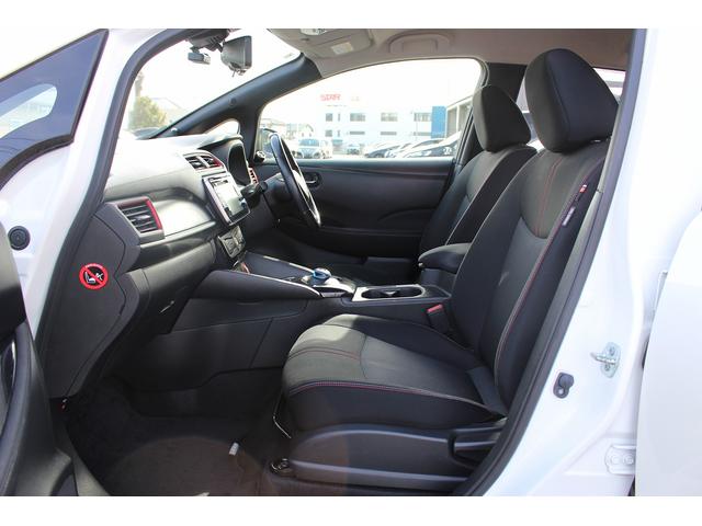 リーフ ニスモ　純正ナビ　フルセグ　３６０度カメラ　衝突軽減ブレーキ　プロパイロット　ＬＥＤヘッドライト　シートヒーター　ブラインドスポットモニター　社外アルミホイール　スマートキー　ＥＴＣ（44枚目）