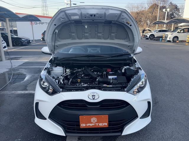 ヤリス Ｘ　禁煙車　純正ナビ　バックカメラ　衝突軽減ブレーキ　レーンアシスト　ビルトインＥＴＣ　クリアランスソナー　パーキングサポート　Ｂｌｕｅｔｏｏｔｈ接続　オートハイビーム　ＵＳＢ接続　スマートキー（71枚目）