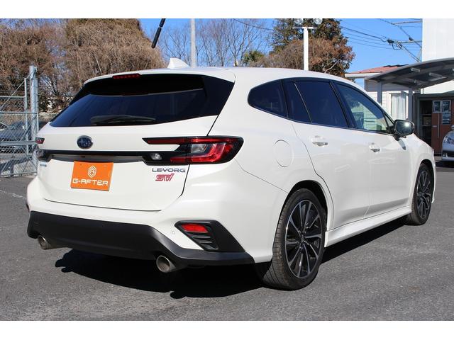 レヴォーグ ＳＴＩスポーツ　ＥＸ　禁煙車　本革シート　アイサイトＸ　純正１１．６インチナビ　フルセグ　フロントサイドバックカメラ　レーダークルーズコントロール　衝突軽減　クリアランスソナー　電動リアゲート　シートヒーター　パワーシート（11枚目）