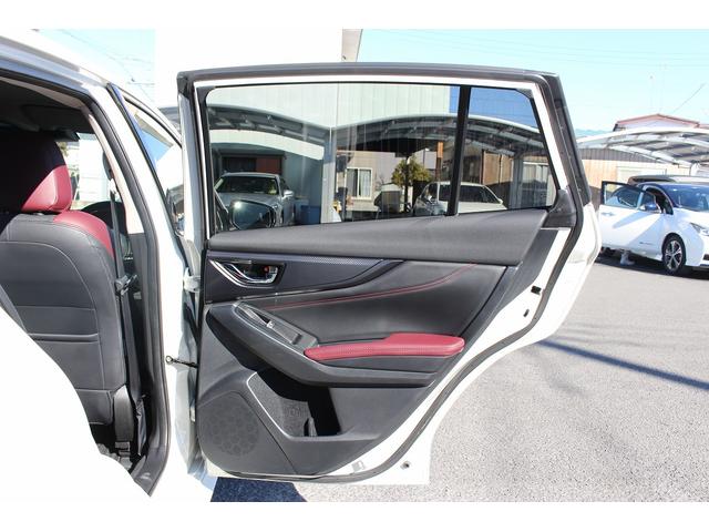 レヴォーグ ＳＴＩスポーツ　ＥＸ　禁煙車　本革シート　アイサイトＸ　純正１１．６インチナビ　フルセグ　フロントサイドバックカメラ　レーダークルーズコントロール　衝突軽減　クリアランスソナー　電動リアゲート　シートヒーター　パワーシート（32枚目）