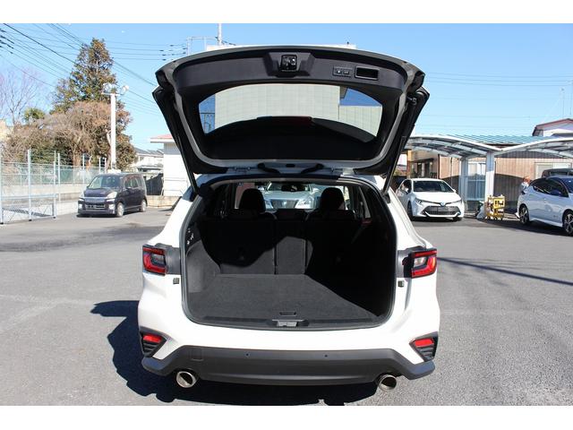 レヴォーグ ＳＴＩスポーツ　ＥＸ　禁煙車　本革シート　アイサイトＸ　純正１１．６インチナビ　フルセグ　フロントサイドバックカメラ　レーダークルーズコントロール　衝突軽減　クリアランスソナー　電動リアゲート　シートヒーター　パワーシート（33枚目）