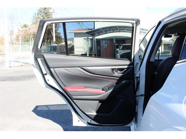 レヴォーグ ＳＴＩスポーツ　ＥＸ　禁煙車　本革シート　アイサイトＸ　純正１１．６インチナビ　フルセグ　フロントサイドバックカメラ　レーダークルーズコントロール　衝突軽減　クリアランスソナー　電動リアゲート　シートヒーター　パワーシート（36枚目）