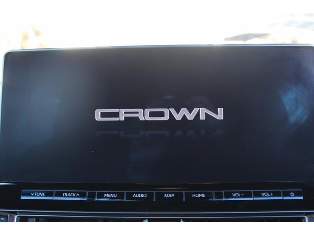 クラウンハイブリッド Ｇ－エグゼクティブ　禁煙車　純正１２．３インチナビ　ビルトインＥＴＣ２．０　ブラック革シート　シートヒーター　シートベンチレーション　ブラインドスポットモニター　デジタルインナーミラー　レーダークルーズ　オートホールド（57枚目）