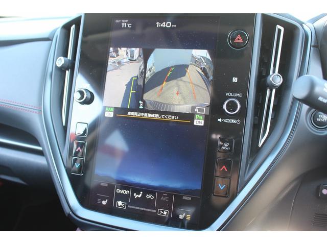 レヴォーグ ＳＴＩスポーツ　ＥＸ　禁煙車　サンルーフ　スマートリアビューミラー　本革シート　アイサイトＸ　純正１１．６インチナビ　フルセグ　フロントサイドバックカメラ　衝突軽減　クリアランスソアー　電動リアゲート　パワーシート　ＥＴＣ（3枚目）