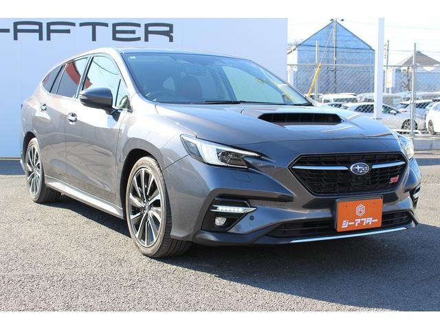 レヴォーグ ＳＴＩスポーツ　ＥＸ　禁煙車　サンルーフ　スマートリアビューミラー　本革シート　アイサイトＸ　純正１１．６インチナビ　フルセグ　フロントサイドバックカメラ　衝突軽減　クリアランスソアー　電動リアゲート　パワーシート　ＥＴＣ（9枚目）