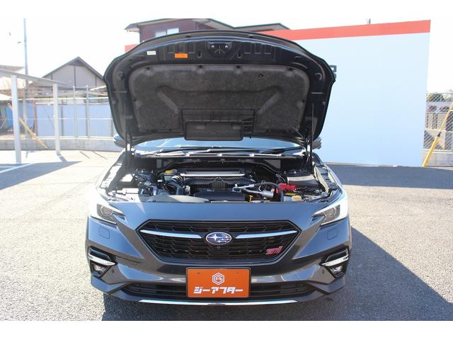 レヴォーグ ＳＴＩスポーツ　ＥＸ　禁煙車　サンルーフ　スマートリアビューミラー　本革シート　アイサイトＸ　純正１１．６インチナビ　フルセグ　フロントサイドバックカメラ　衝突軽減　クリアランスソアー　電動リアゲート　パワーシート　ＥＴＣ（78枚目）