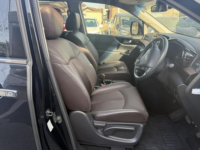 エルグランド ２５０ハイウェイスターＳ　純正ナビ　衝突軽減ブレーキ　両側電動スライドドア　バックカメラ　アダクティブクルーズコントロール　ハーフレザー　ＥＴＣ　ブラインドスポットモニター　クリアランスソナー　Ｂｌｕｅｔｏｏｔｈ　純正１８ＡＷ（38枚目）