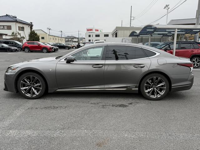 ＬＳ ＬＳ５００ｈ　Ｆスポーツ　禁煙車　サンルーフ　純正１２．３インチワイドディスプレイ　ハーフレザー　フルセグ　３６０°カメラ　プリクラッシュセーフティ　アダクティブクルーズコントロール　シートヒーター　シートエアコン　ＥＴＣ（11枚目）