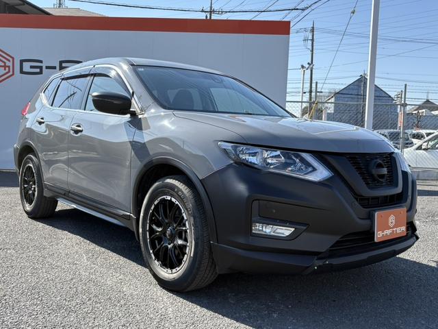 エクストレイル ２０Ｓ　ハイブリッド　禁煙車　純正ナビ　フルセグ　衝突軽減ブレーキ　レーンキープ　ＬＥＤヘッドライト　４ＷＤ　クリアランスソナー　ＣＤ再生可　フロントフォグランプ　社外１７インチアルミホイール　スマートキー　電動格納ミラー（9枚目）