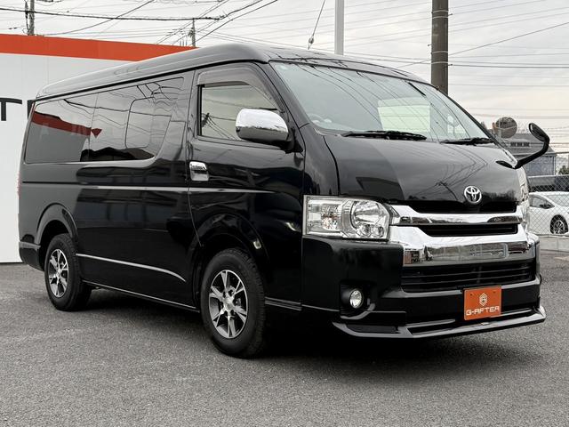 ハイエースワゴン ＧＬ　禁煙車　モデリスタエアロ　ＡＬＰＩＮＥフリップダウンモニター　バックカメラ　ナビ　フルセグ　ＤＶＤプレイヤー　Ｂｌｕｅｔｏｏｔｈ　ビルトインＥＴＣ　ＡＣ１００Ｖ電源　純正１５インチアルミホイール（22枚目）
