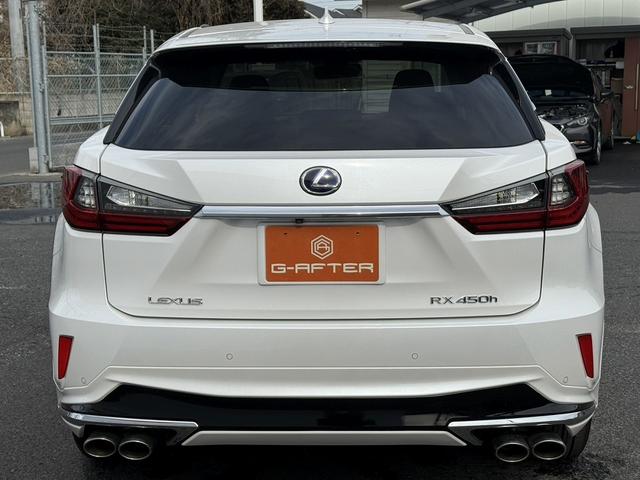 RX RX450h バージョンL 禁煙車 純正12.3インチナビ フルエアロ 3眼LEDヘッドライト アラウンドビューカメラ 茶革シート 衝突軽減ブレーキ シートエアコン アダプティブクルーズコントロール シートヒーター ETC2.0(10枚目)