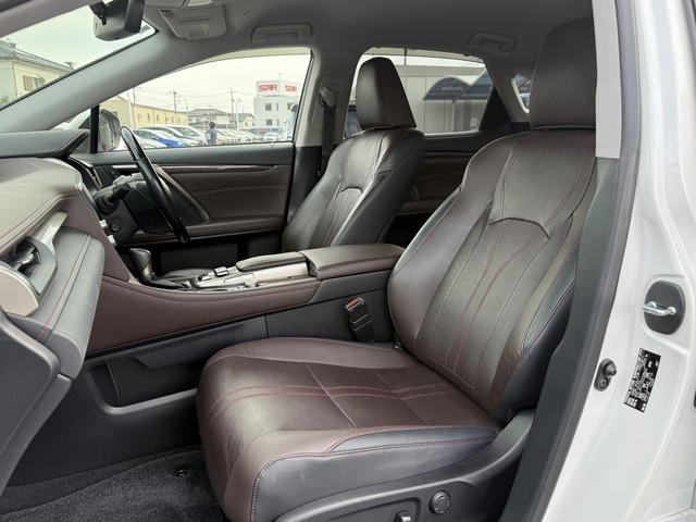 RX RX450h バージョンL 禁煙車 純正12.3インチナビ フルエアロ 3眼LEDヘッドライト アラウンドビューカメラ 茶革シート 衝突軽減ブレーキ シートエアコン アダプティブクルーズコントロール シートヒーター ETC2.0(47枚目)