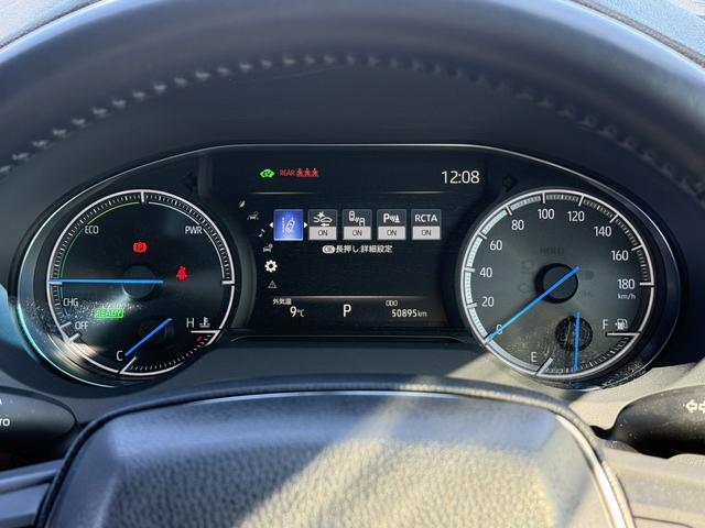 ハリアーハイブリッド Ｚ　禁煙車　純正１２．３インチナビ　ＪＢＬサウンド　アラウンドビューカメラ　フルセグ　電動リアゲート　デジタルインナーミラー　ビルトインＥＴＣ．０　衝突軽減ブレーキ　アダクティブクルーズコントロ－ル（51枚目）