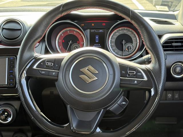 スイフトスポーツ ベースグレード　禁煙車　６ＭＴ　純正ナビ　フルセグ　バックカメラ　衝突軽減ブレーキシステム　アダクティブクルーズコントロール　　レーンアシスト　シートヒーター　ＢＢＳアルミホイール　Ｂｌｕｅｔｏｏｔｈ接続　ＥＴＣ（18枚目）