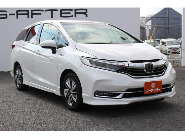 シャトル ハイブリッドＸ　ホンダセンシング　禁煙車　純正ナビ　ホンダセンシング　バックカメラ　ハーフレザーシート　シートヒーター　ビルトインＥＴＣ　レーダークルーズ　アクセサリーソケット　シルバーパドルシフト　オーディオステアリングスイッチ（21枚目）