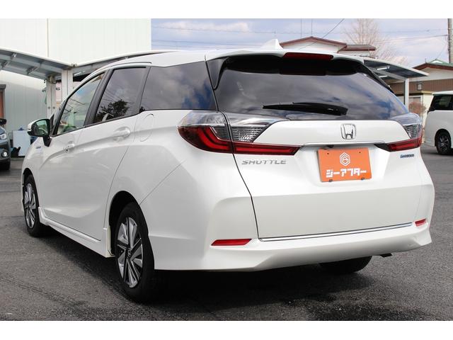 シャトル ハイブリッドＸ　ホンダセンシング　禁煙車　純正ナビ　ホンダセンシング　バックカメラ　ハーフレザーシート　シートヒーター　ビルトインＥＴＣ　レーダークルーズ　アクセサリーソケット　シルバーパドルシフト　オーディオステアリングスイッチ（23枚目）